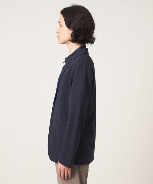 A DAY IN THE LIFE UNITED ARROWS(アデイインザライフユナイテッドアローズ)の「プリペラ カーディガン ジャケット<A DAY IN THE LIFE>(カーディガン/ボレロ・メンズ・ライトグレー/コバルトブルー/ネイビー・L/S/M/XL)」の11枚目の写真