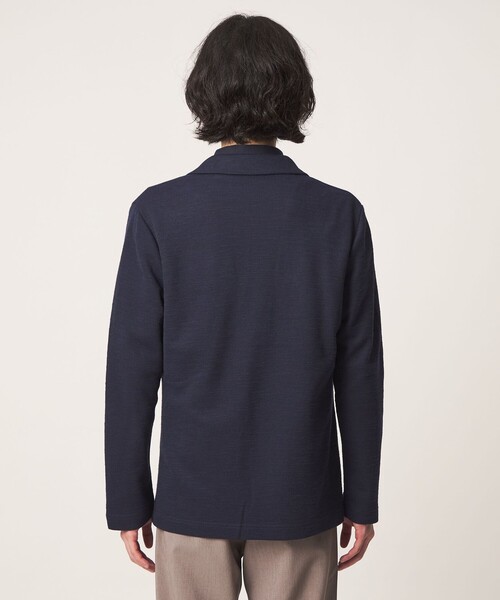 A DAY IN THE LIFE UNITED ARROWS(アデイインザライフユナイテッドアローズ)の「プリペラ カーディガン ジャケット<A DAY IN THE LIFE>(カーディガン/ボレロ・メンズ・ライトグレー/コバルトブルー/ネイビー・L/S/M/XL)」の10枚目の写真