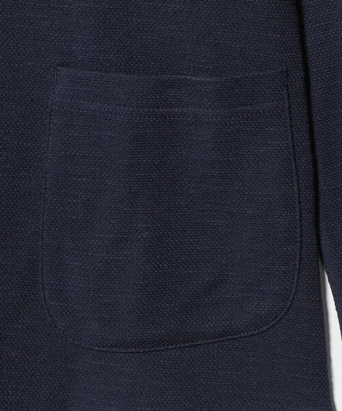 A DAY IN THE LIFE UNITED ARROWS(アデイインザライフユナイテッドアローズ)の「プリペラ カーディガン ジャケット<A DAY IN THE LIFE>(カーディガン/ボレロ・メンズ・ライトグレー/コバルトブルー/ネイビー・L/S/M/XL)」の5枚目の写真