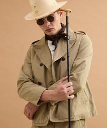 40ｃｔ＆525 | ミリタリークロスPコート(ブルゾン)