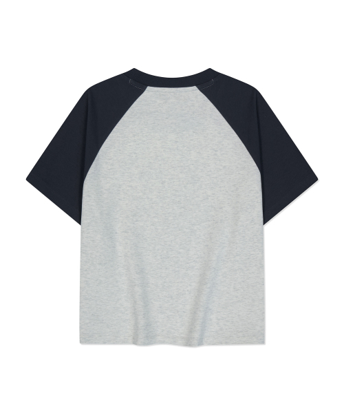 Wacky WiLLy(ワッキーウィリー)の「ウーマンズリリーグラフィックレグランクロップ半袖Tシャツオートミール(Tシャツ/カットソー・レディース・その他・SMALL/MEDIUM)」の3枚目の写真