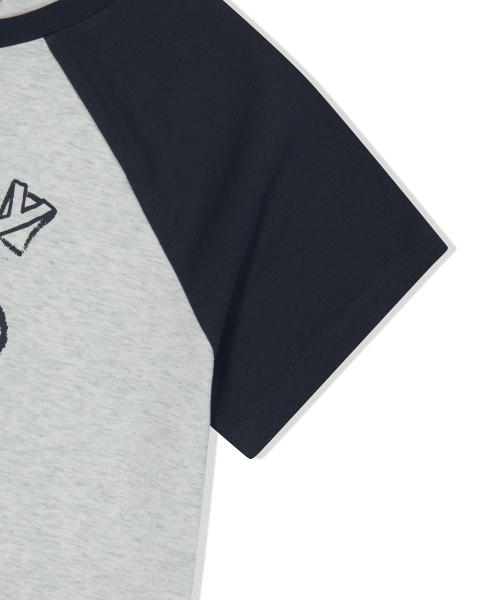 Wacky WiLLy(ワッキーウィリー)の「ウーマンズリリーグラフィックレグランクロップ半袖Tシャツオートミール(Tシャツ/カットソー・レディース・その他・SMALL/MEDIUM)」の6枚目の写真