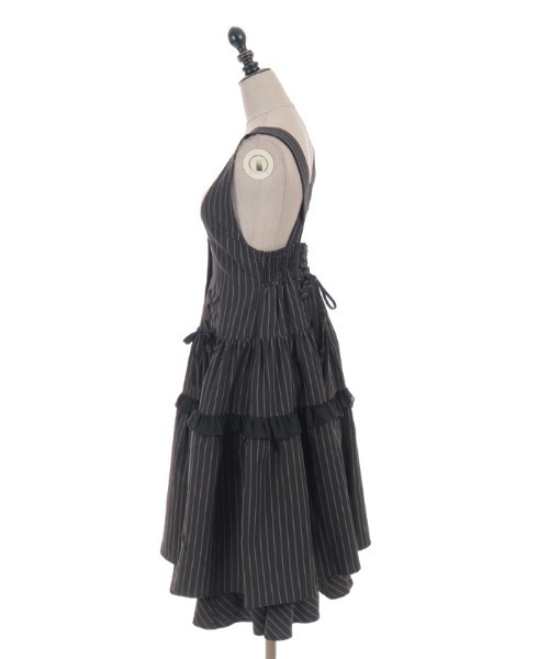 axes femme POETIQUE（アクシーズファムポエティック）の「ダブルリボンストライプＪＳＫ（ワンピース・レディース・サックスブルー/ネイビー/ブラック・MEDIUM）」の15枚目の写真