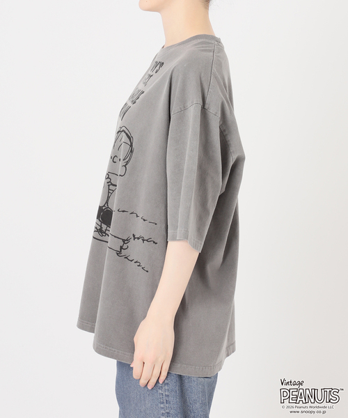 FRAMeWORK（フレームワーク）の「JOHNBULL/ジョンブル PENUTS BUDDY T（Tシャツ/カットソー・レディース・スミクロ・FREE）」の12枚目の写真