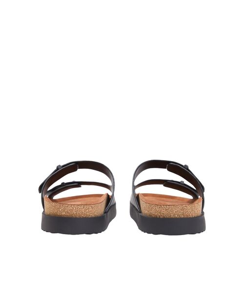 TOMMY HILFIGER(トミーヒルフィガー)の「コルクアジャスタブルレザーサンダル(サンダル・メンズ・ブラック・25cm/26.5cm/26cm)」の7枚目の写真