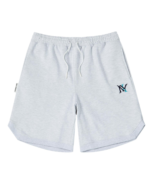 Beyond Closet（-）の「[コレクションライン] ヴィンテージ NY ロゴ ヘビーウェイト コットン ショートパンツ グレー（その他パンツ・メンズ・その他・MEDIUM/LARGE）」の2枚目の写真