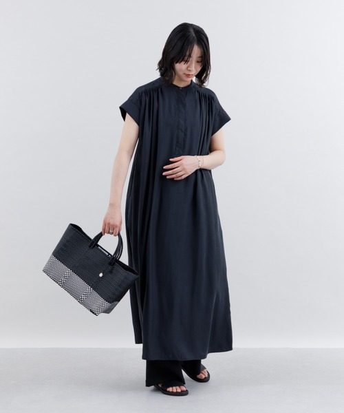 OJO DE MEX×kuros'別注】Plastico CAGO Tote Chico LINE ブラック