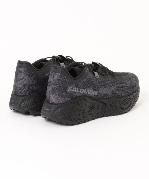 SALOMON（サロモン）の「SALOMON サロモン AERO GLIDE 4 GRVL エアロ グライド 4 グラベル L49174400（スニーカー・メンズ・ブラック・26.0cm/27.0cm/28.0cm/26.5cm/27.5cm）」の7枚目の写真