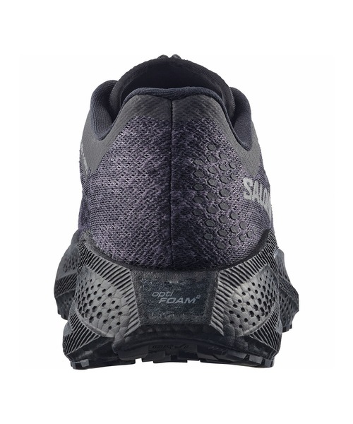 SALOMON（サロモン）の「SALOMON サロモン AERO GLIDE 4 GRVL エアロ グライド 4 グラベル L49174400（スニーカー・メンズ・ブラック・26.0cm/27.0cm/28.0cm/26.5cm/27.5cm）」の4枚目の写真