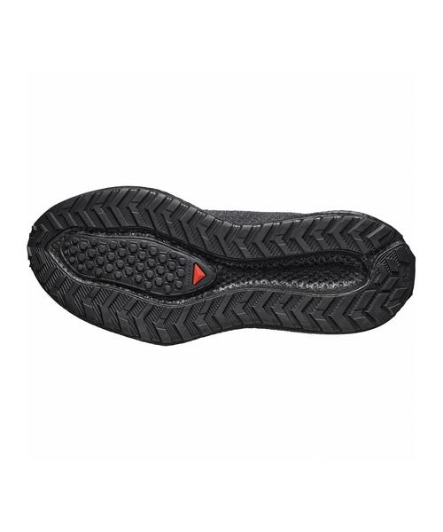 SALOMON（サロモン）の「SALOMON サロモン AERO GLIDE 4 GRVL エアロ グライド 4 グラベル L49174400（スニーカー・メンズ・ブラック・26.0cm/27.0cm/28.0cm/26.5cm/27.5cm）」の6枚目の写真