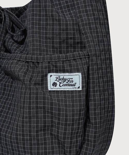 COVERNAT(カバーナット)の「WOMEN SHIRRING EGG ECO BAG(エコバッグ/サブバッグ・レディース・パープル/ネイビー・FREE)」の13枚目の写真