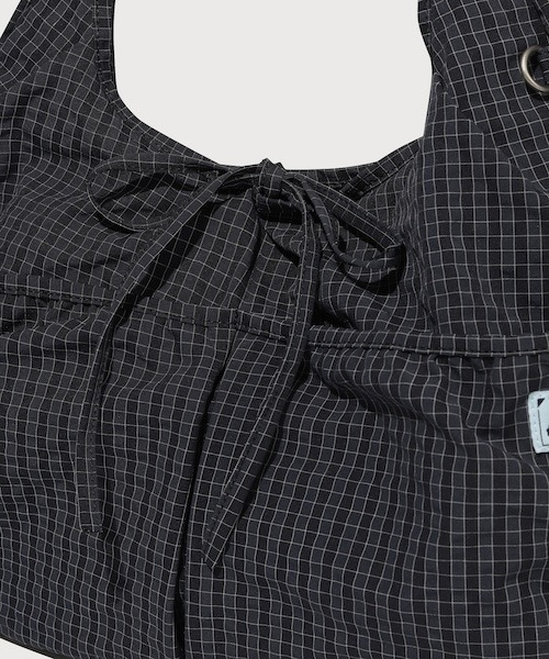COVERNAT(カバーナット)の「WOMEN SHIRRING EGG ECO BAG(エコバッグ/サブバッグ・レディース・パープル/ネイビー・FREE)」の14枚目の写真