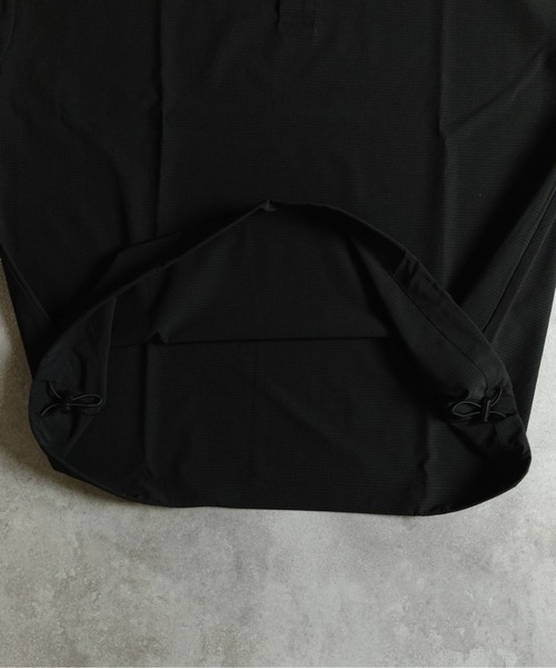 many men many mind(メニーメンメニーマインド)の「MANYMENMANYMINDS / AIRLEAKFABRIC/半袖ポロシャツ(ポロシャツ・メンズ・チャコール/ブラック・LARGE/X-LARGE/MEDIUM)」の16枚目の写真
