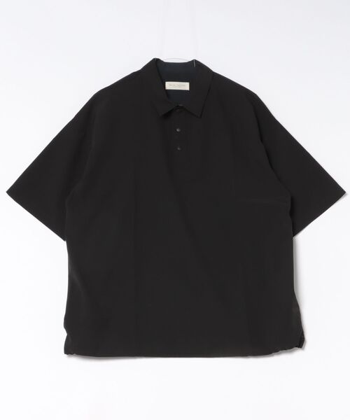 many men many mind(メニーメンメニーマインド)の「MANYMENMANYMINDS / AIRLEAKFABRIC/半袖ポロシャツ(ポロシャツ・メンズ・チャコール/ブラック・LARGE/X-LARGE/MEDIUM)」の9枚目の写真
