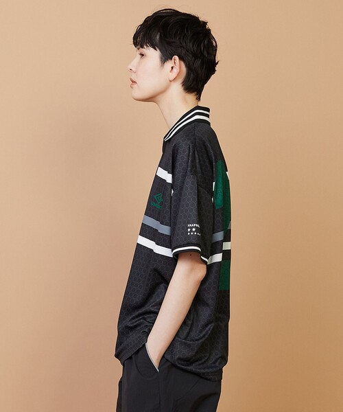 FRAPBOIS(フラボア)の「UMBRO GAME-SHIRT(Tシャツ/カットソー・レディース・ホワイト/ブラック・2/1)」の12枚目の写真