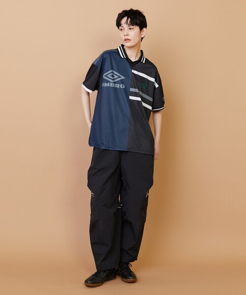 FRAPBOIS(フラボア)の「UMBRO GAME-SHIRT(Tシャツ/カットソー・レディース・ホワイト/ブラック・2/1)」の15枚目の写真