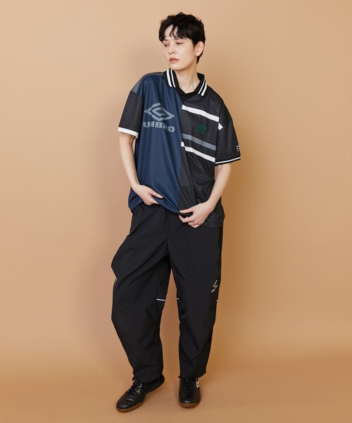 FRAPBOIS(フラボア)の「UMBRO GAME-SHIRT(Tシャツ/カットソー・レディース・ホワイト/ブラック・2/1)」の19枚目の写真