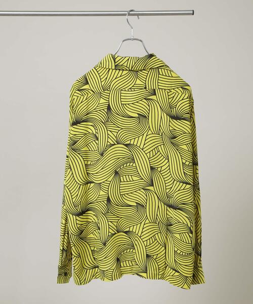 Schott(ショット)の「Schott/BANANA RAYON SHIRT(シャツ/ブラウス・メンズ・イエロー・L/M)」の2枚目の写真