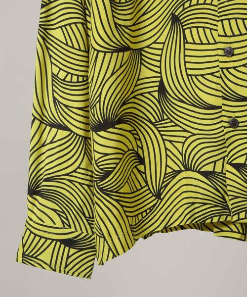 Schott(ショット)の「Schott/BANANA RAYON SHIRT(シャツ/ブラウス・メンズ・イエロー・L/M)」の5枚目の写真