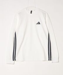 【別注】アディダス adidas ルーズフィット デニムルック ツイル スリーストライプス 長袖Tシャツ 限定コラボ