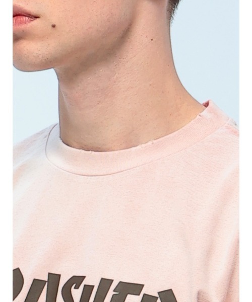 THRASHER（スラッシャー）の「THRASHER (スラッシャー) ダメージ加工 グラデーション Tシャツ 半袖 ビッグシルエット オーバーサイズ ヴィンテージ ユニセックス（Tシャツ/カットソー・メンズ・ピンク/ブラウン/ブルー/ブラック・M/L/LL）」の15枚目の写真
