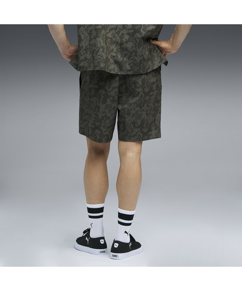 PUMA(プーマ)の「PUMA プーマ メンズ ESS エレベーテッド ウーブン AOP 6ショート パンツ(その他パンツ・メンズ・グリーン系その他/ホワイト/ブラック・X-LARGE/XX-LARGE/MEDIUM/SMALL/LARGE)」の10枚目の写真
