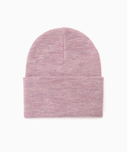 Carhartt WIP（カーハートダブリューアイピー）の「CARHARTT WIP / カーハート ダブリューアイピー ACRYLIC WATCH HAT（ニットキャップ/ビーニー・メンズ・パープル・FREE）」の2枚目の写真