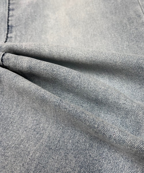 NANEA(ナネア)の「ハイウエスト セミフレア デニム パンツ(デニムパンツ・レディース・サックスブルー/ブラック/ブルー・MEDIUM/LARGE/SMALL)」の5枚目の写真