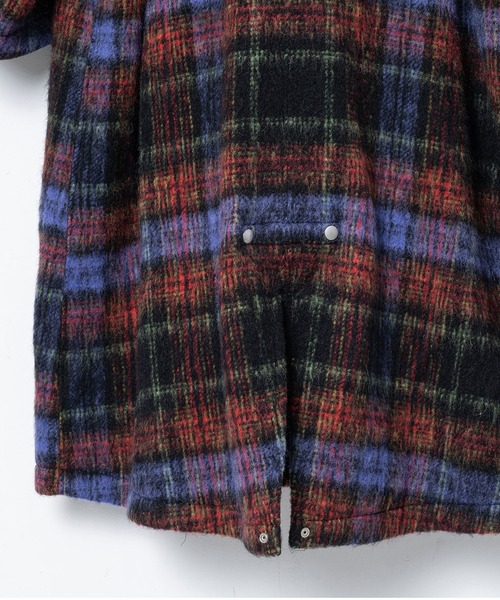 STOF(ストフ)の「Alternative Chaos Coat(チェスターコート・メンズ・ブラック/ブラック×グレー・M/S)」の16枚目の写真