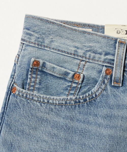 Levi's(リーバイス)の「【国内EXCLUSIVE】<Levis>468 ショーツ(デニムパンツ・メンズ・ライトブルー/オフホワイト・32inch/28inch/30inch/34inch/36inch)」の14枚目の写真