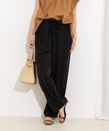 NOLLEY’S | 【WEB&一部店舗限定カラー】《セットアップ対応》ジョーゼットイージーワイドパンツ(その他パンツ)
