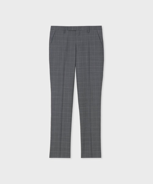 Paul Smith（ポールスミス）の「サマーウィンドウペーン テーパードトラウザーズ / 163165 074Y（その他パンツ・メンズ・グレー/ブルー・XX-LARGE/X-LARGE/LARGE/MEDIUM/SMALL）」の2枚目の写真