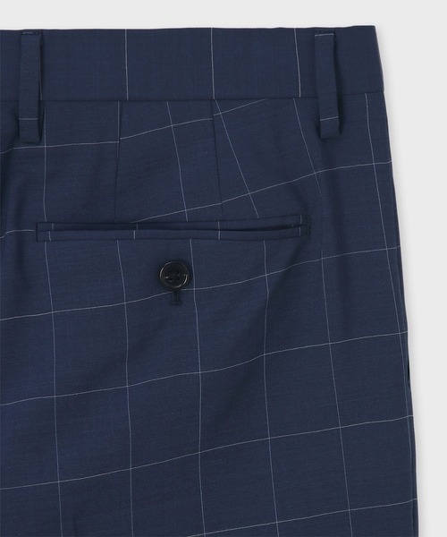 Paul Smith（ポールスミス）の「サマーウィンドウペーン テーパードトラウザーズ / 163165 074Y（その他パンツ・メンズ・グレー/ブルー・XX-LARGE/X-LARGE/LARGE/MEDIUM/SMALL）」の3枚目の写真