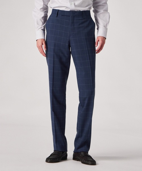 Paul Smith（ポールスミス）の「サマーウィンドウペーン テーパードトラウザーズ / 163165 074Y（その他パンツ・メンズ・グレー/ブルー・XX-LARGE/X-LARGE/LARGE/MEDIUM/SMALL）」の10枚目の写真