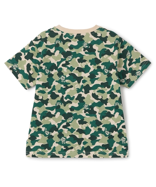 XLARGE KIDS（エクストララージキッズ）の「ファニーゴリラカモ総柄 半袖Tシャツ（Tシャツ/カットソー・キッズ・ブルー/グリーン・90cm/100cm/110cm/140cm/120cm/130cm/80ｃｍ）」の11枚目の写真