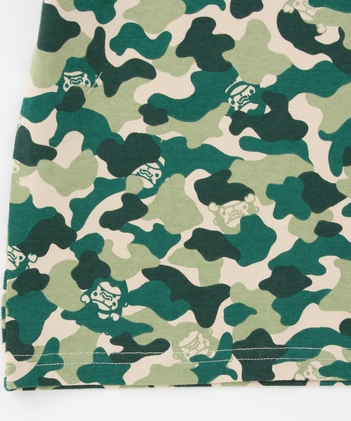 XLARGE KIDS（エクストララージキッズ）の「ファニーゴリラカモ総柄 半袖Tシャツ（Tシャツ/カットソー・キッズ・ブルー/グリーン・90cm/100cm/110cm/140cm/120cm/130cm/80ｃｍ）」の14枚目の写真