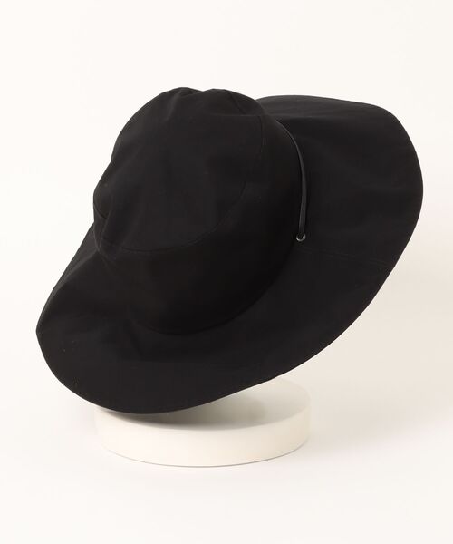 KIJIMA TAKAYUKI(キジマ タカユキ)の「KIJIMA TAKAYUKI CORDURA SAFARI HAT(ハット・レディース・ライトグレー/ブラック・FREE)」の5枚目の写真