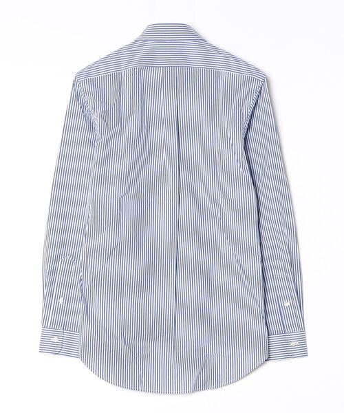 POLO RALPH LAUREN(ポロ ラルフ ローレン)の「クラシック フィット ストライプド ストレッチ ポプリン シャツ(シャツ/ブラウス・メンズ・ブルー・L/M/S/XL/XS/XXL)」の2枚目の写真