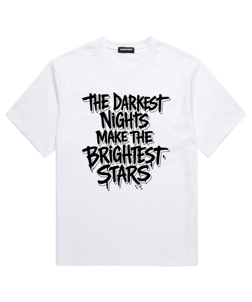 VANNWORKS(バンワークス)の「DARKEST NIGHT 半袖Tシャツ (VS0223) ホワイト(Tシャツ/カットソー・メンズ・その他・SMALL/MEDIUM/LARGE/X-LARGE/XX-LARGE)」の1枚目の写真
