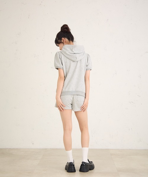 FCMM(エフシーエムエム)の「RIBBON HD SS/リボンフーディーSS(パーカー・レディース・ピンク/グレー/ネイビー・SMALL/MEDIUM)」の21枚目の写真