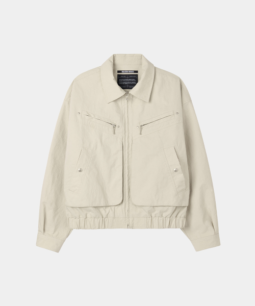 MAISON MINED(メゾンミネド)の「OVERLAYED POCKET BLOUSON BEIGE(ブルゾン・メンズ・その他・SMALL/MEDIUM/LARGE)」の8枚目の写真