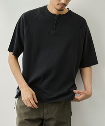 WタックラグランヘンリーネックT