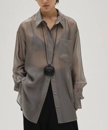TODAYFUL(�g�D�f�C�t��)��Chambray Silky Shirts 12610427(�V���c/�u���E�X)