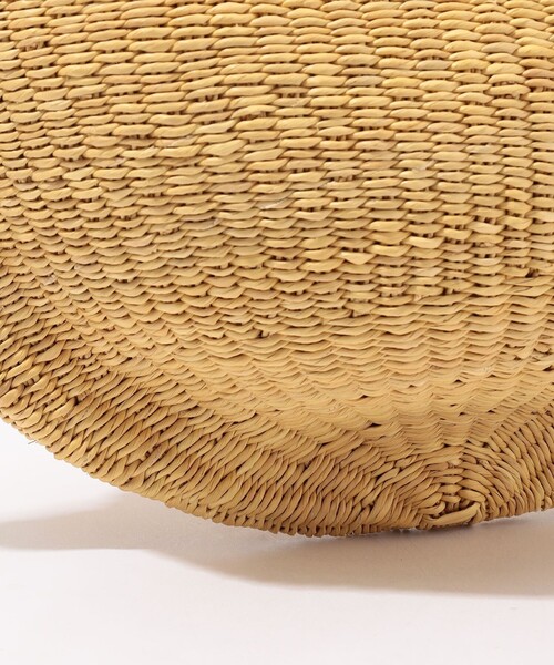 INES BRESSAND MEDIUM WALNUT ショルダーバッグ（かごバッグ