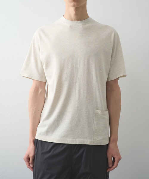 Product Twelve(プロダクトトゥエルブ)の「【Product Twelve】C/W Plating Garment Dyed T-Shirt(Tシャツ/カットソー・メンズ・ブラック/アイボリー・2/1)」の2枚目の写真