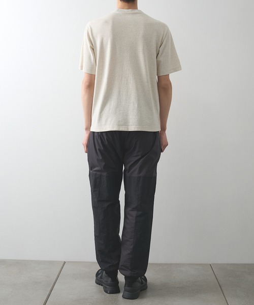 Product Twelve(プロダクトトゥエルブ)の「【Product Twelve】C/W Plating Garment Dyed T-Shirt(Tシャツ/カットソー・メンズ・ブラック/アイボリー・2/1)」の7枚目の写真
