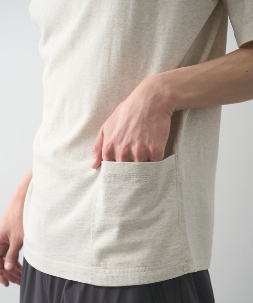 Product Twelve(プロダクトトゥエルブ)の「【Product Twelve】C/W Plating Garment Dyed T-Shirt(Tシャツ/カットソー・メンズ・ブラック/アイボリー・2/1)」の9枚目の写真