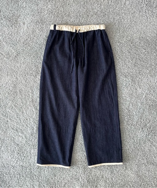 NOWHAW(ノウハウ)の「NOWHAW "Day" pajama(ルームウェア/パジャマ・メンズ・ダークインディゴブルー・2/1)」の12枚目の写真