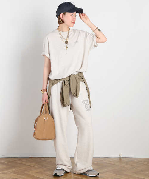 AMERICANA(アメリカーナ)の「【AMERICANA/アメリカーナ】別注NYLON blouson(ナイロンジャケット・レディース・ベージュ/ブラック・FREE)」の8枚目の写真