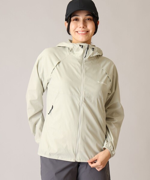 Columbia(コロンビア)の「Columbia/ ウィメンズトレイルラッシュソフトシェルジャケット /コロンビア(その他アウター・レディース・ミント/グリーン/ライトカーキ・L/M/S/XL)」の3枚目の写真